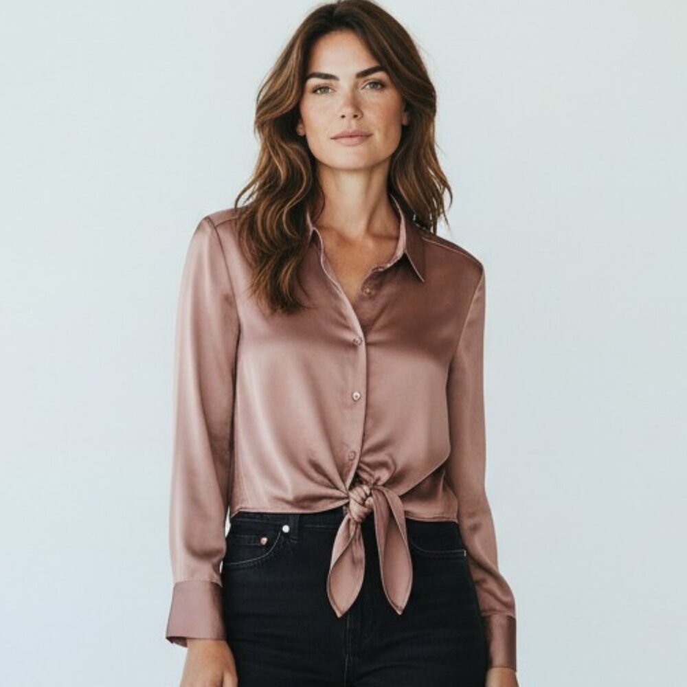 Women's silky blouse SZ XS